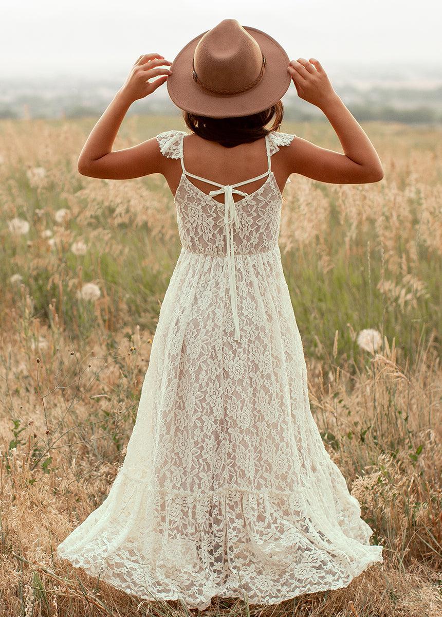 Arly Dress in Birch Girls Product Image