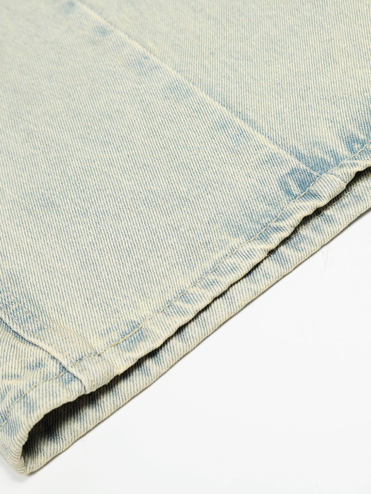 Aelfric Eden Texture Washed Barrel Jeans Product Image