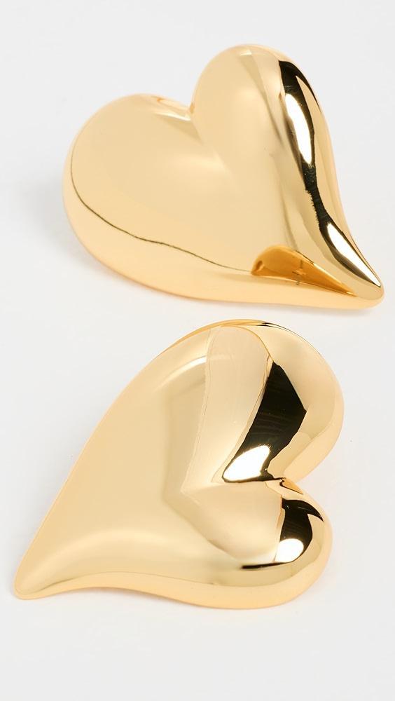Jenny Bird Mega Art Heart Button Earrings | Shopbop Product Image