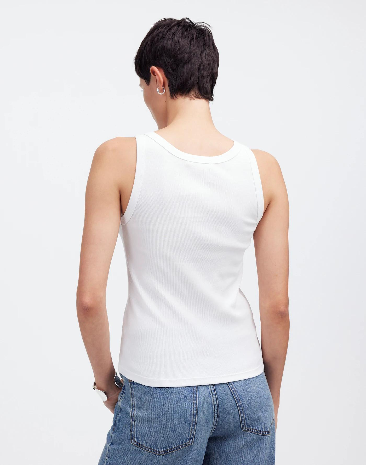 (Re)generative Cotton Essential High-Neck Tee Product Image