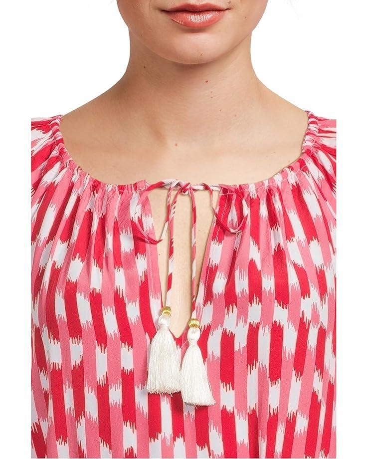 Women's Tommy Bahama Ikat Stripe Midi Dress Product Image