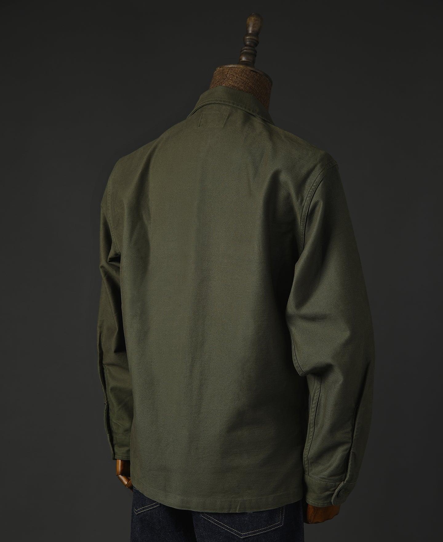 Vietnam War US Army OG-107 Fatigue Utility Shirt - Plain Product Image