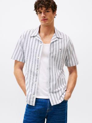 Regular Fit Knit Stripe Shirt Product Image