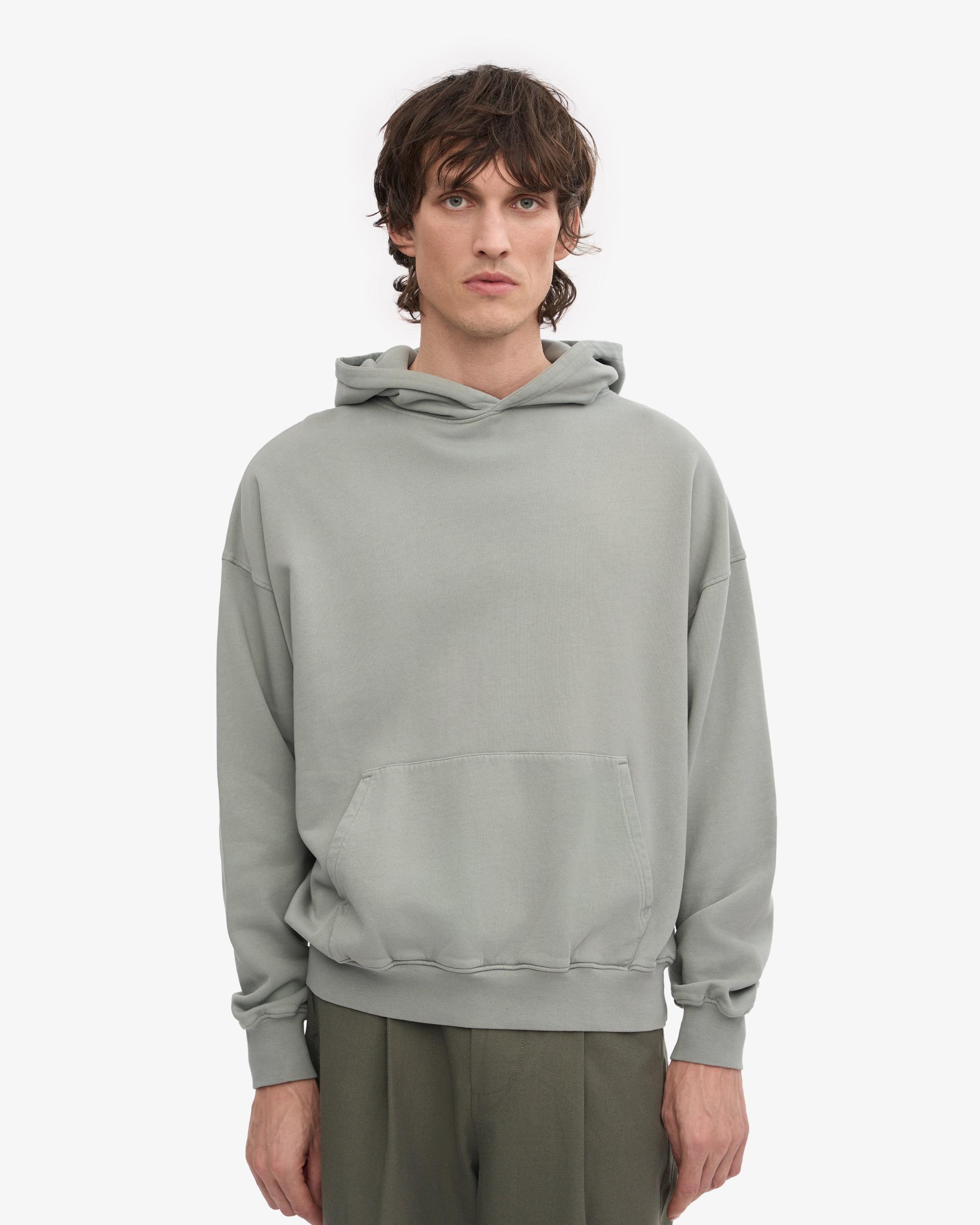 Organic Oversized Hood - Steel Blue Product Image
