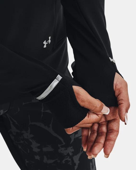 Women's UA OutRun The Cold Hooded ½ Zip Product Image