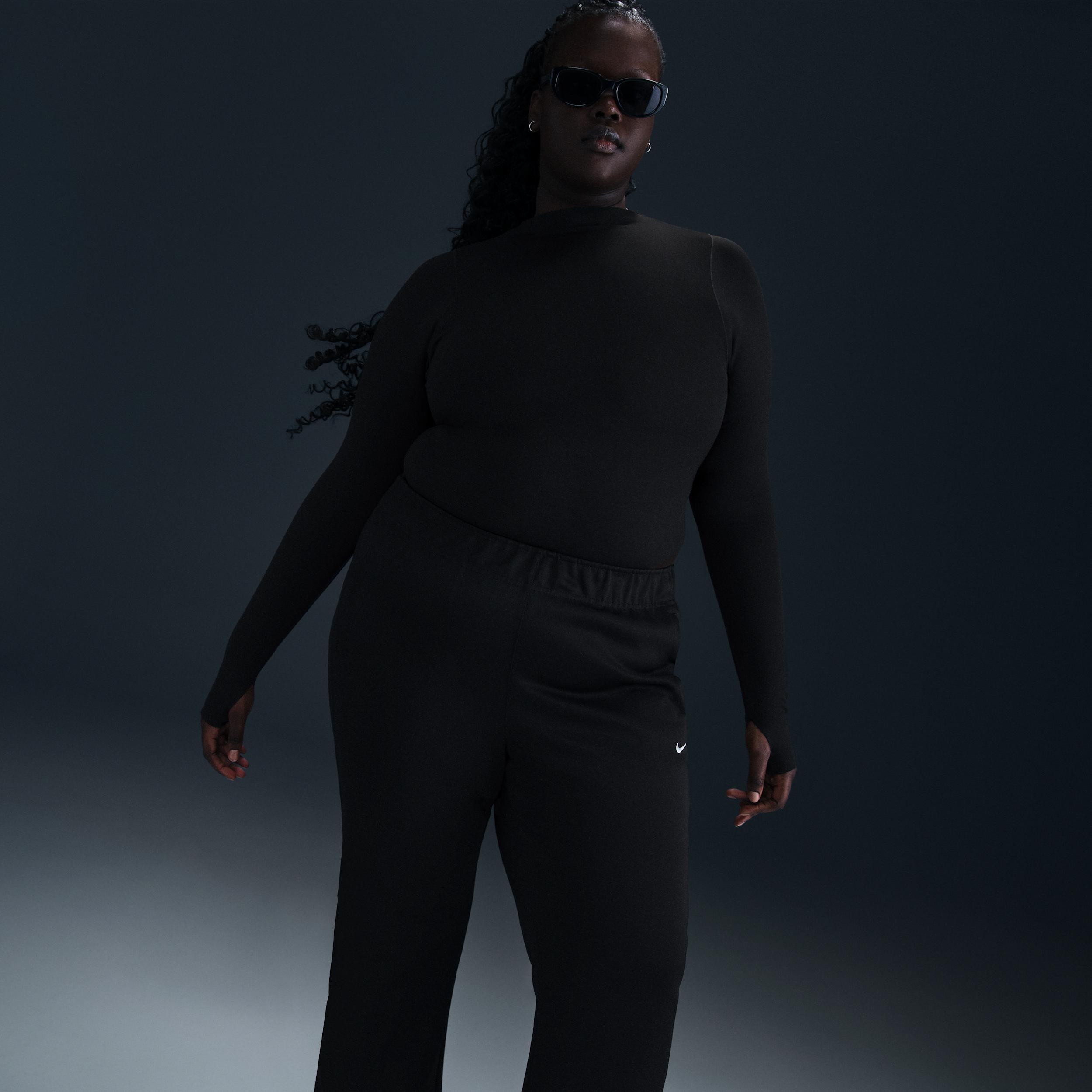 Women's Nike Sportswear Windrunner Mid-Rise Slim Knit Pants (Plus Size) Product Image