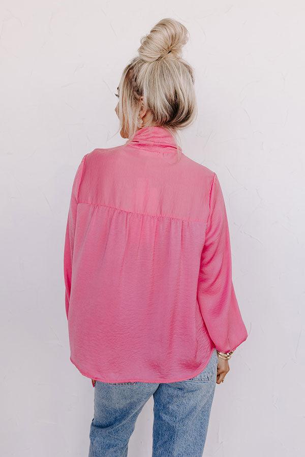 Promising Soul Shift Top in Pink Product Image