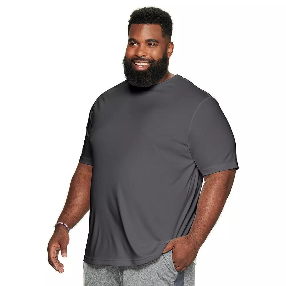 Big & Tall Tek Gear® Dry Tek Tee, Men's, Size: XL Tall, Hawk Gray Product Image