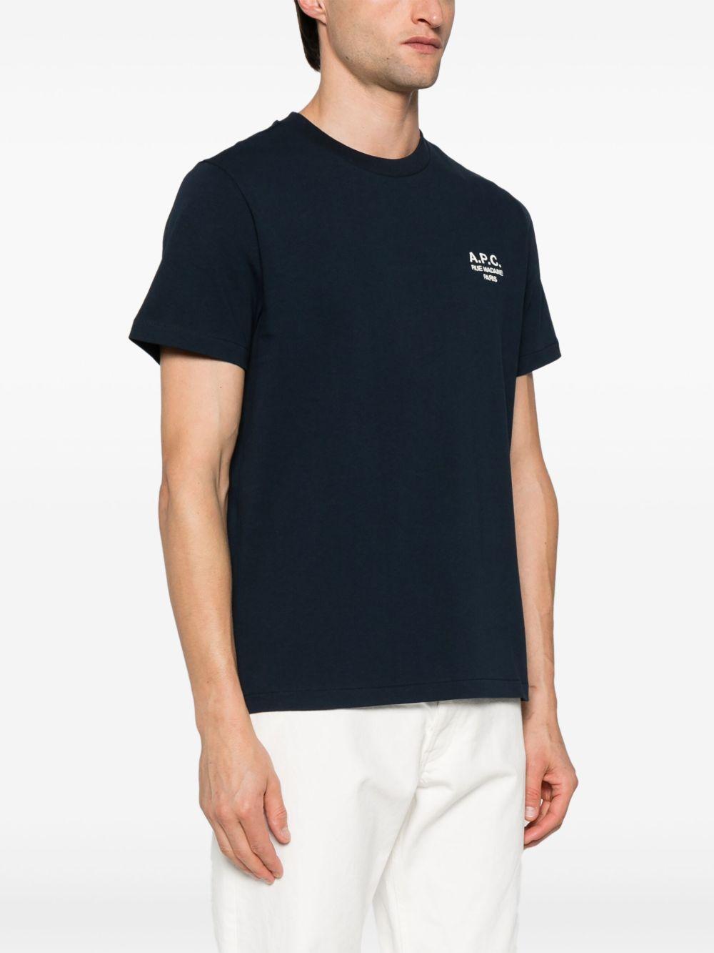 logo-embroidered cotton T-shirt Product Image