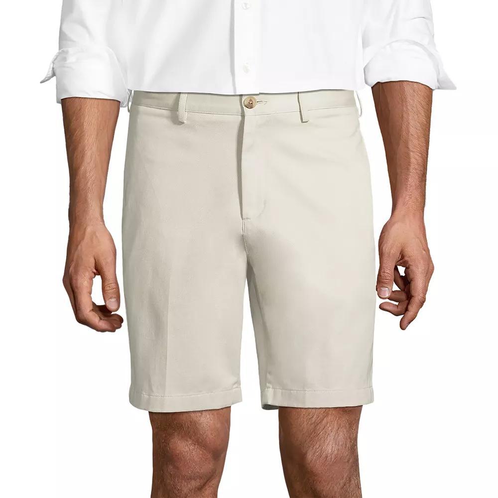 Big & Tall Lands' End Chino Shorts, Men's, Size: 48, Green Product Image