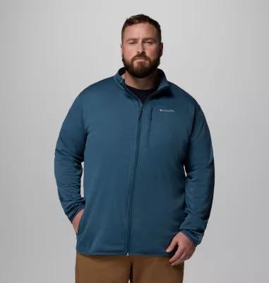 Columbia Men's Essential Hike Grid Fleece Full Zip Jacket - Big- Product Image