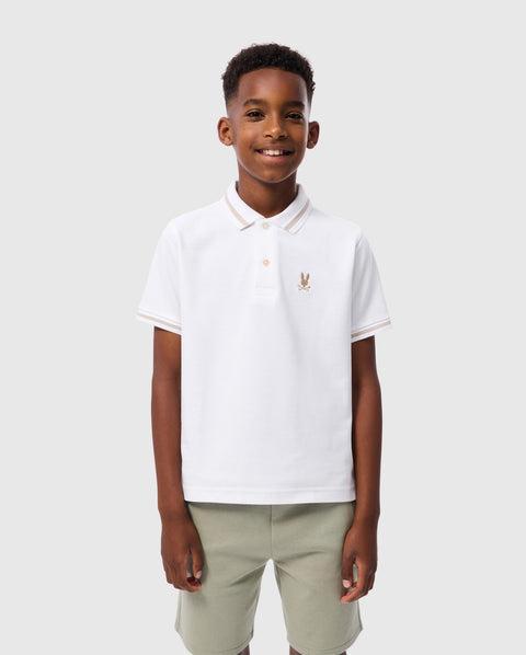 KIDS RIVIERA PIQUE POLO SHIRT - B0K640C200 Product Image