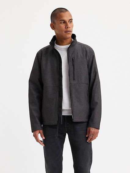 Soft Shell Stand Collar Jacket Product Image