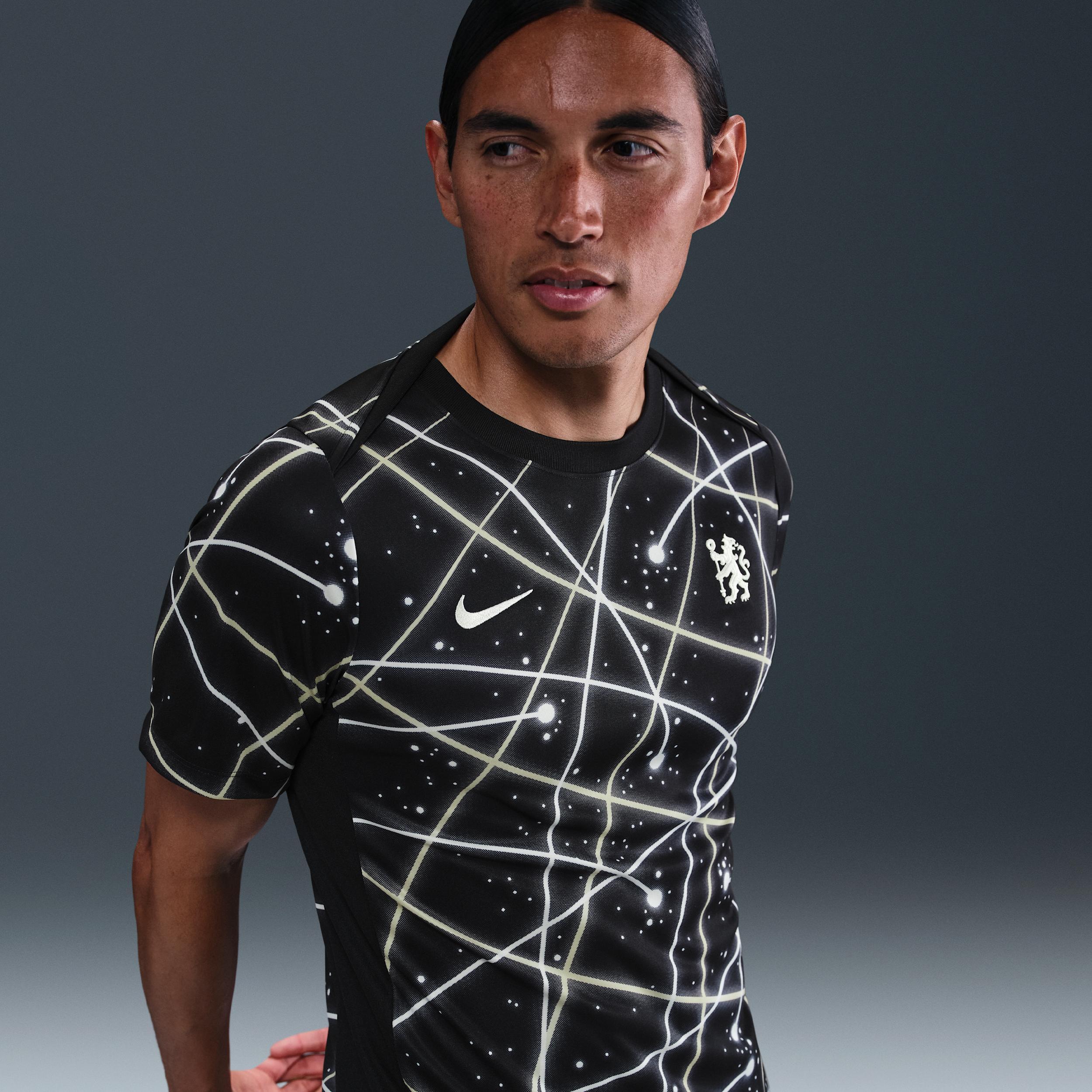 Chelsea FC Academy Pro Nike Men's Dri-FIT Soccer Pre-Match Short-Sleeve Top Product Image