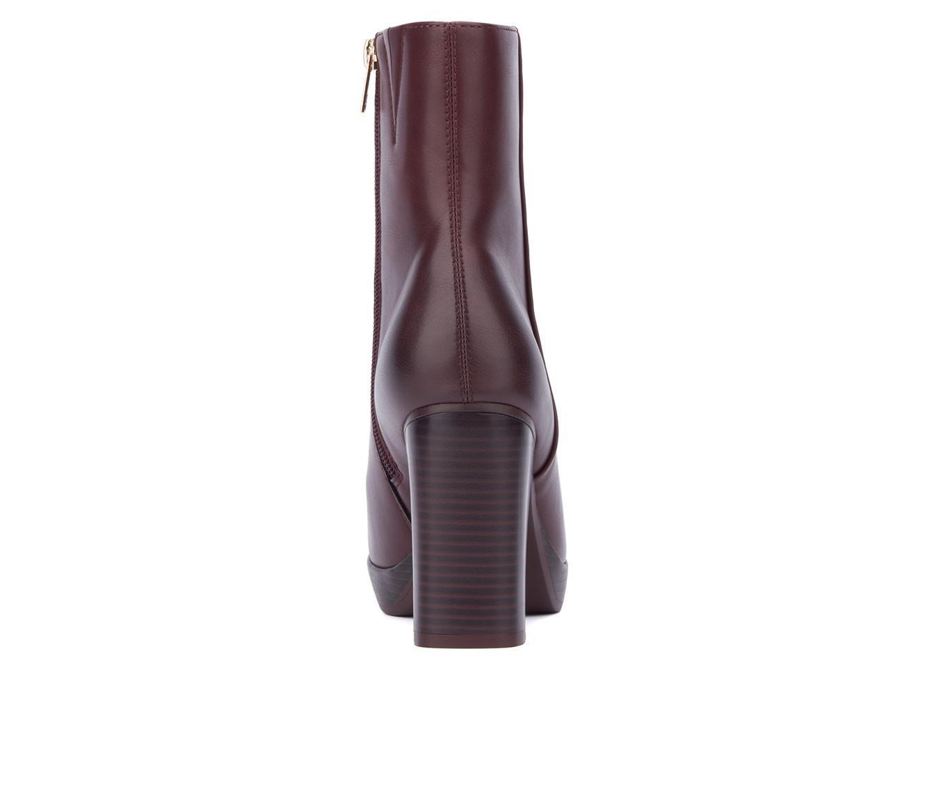 Women's New York and Company Fay Block Heel Booties Product Image