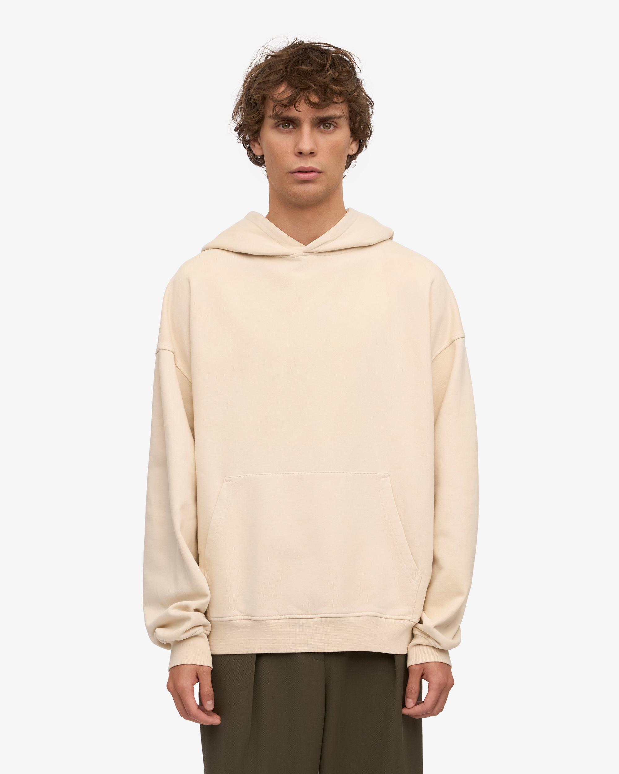 Organic Oversized Hood - Ivory White Product Image