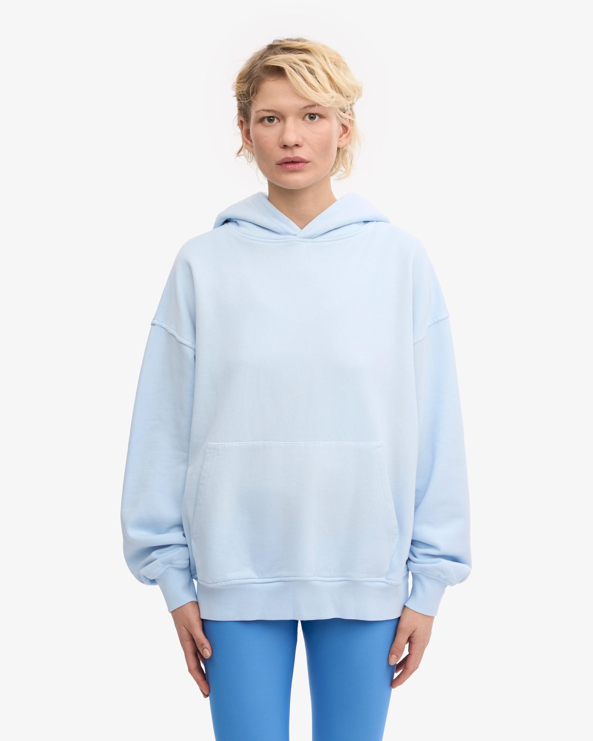 Organic Oversized Hood - Polar Blue Product Image