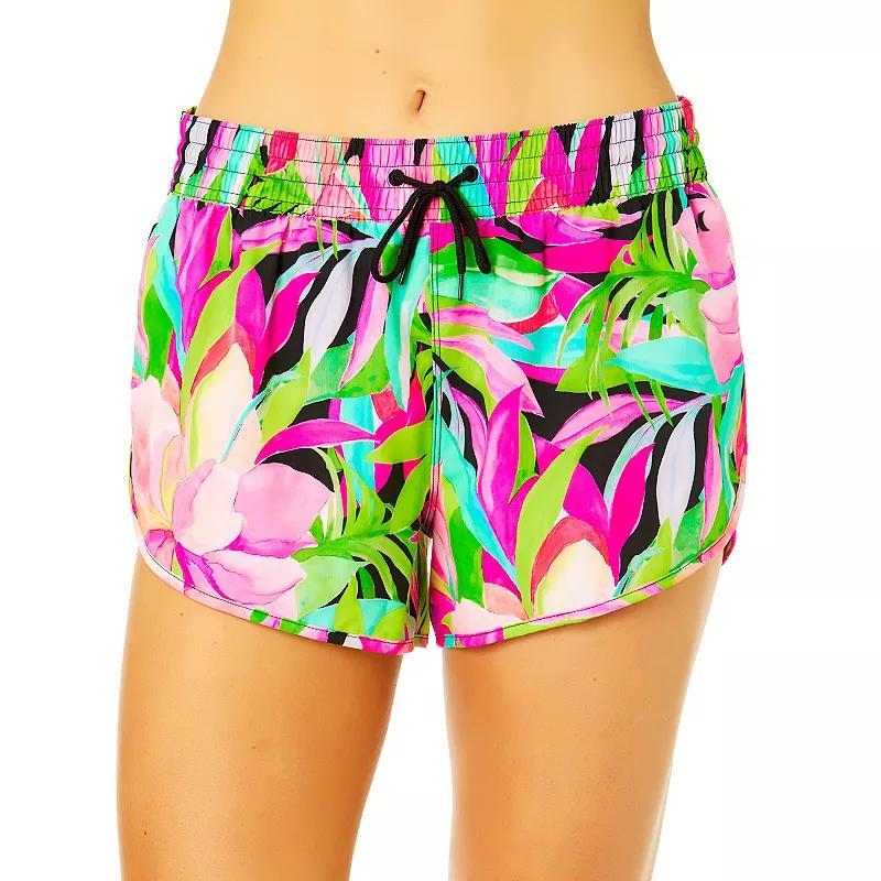 Juniors' Hurley Solid 3-in. Inseam Beachrider Board Shorts, Women's, Size: Small, Wisteria Product Image