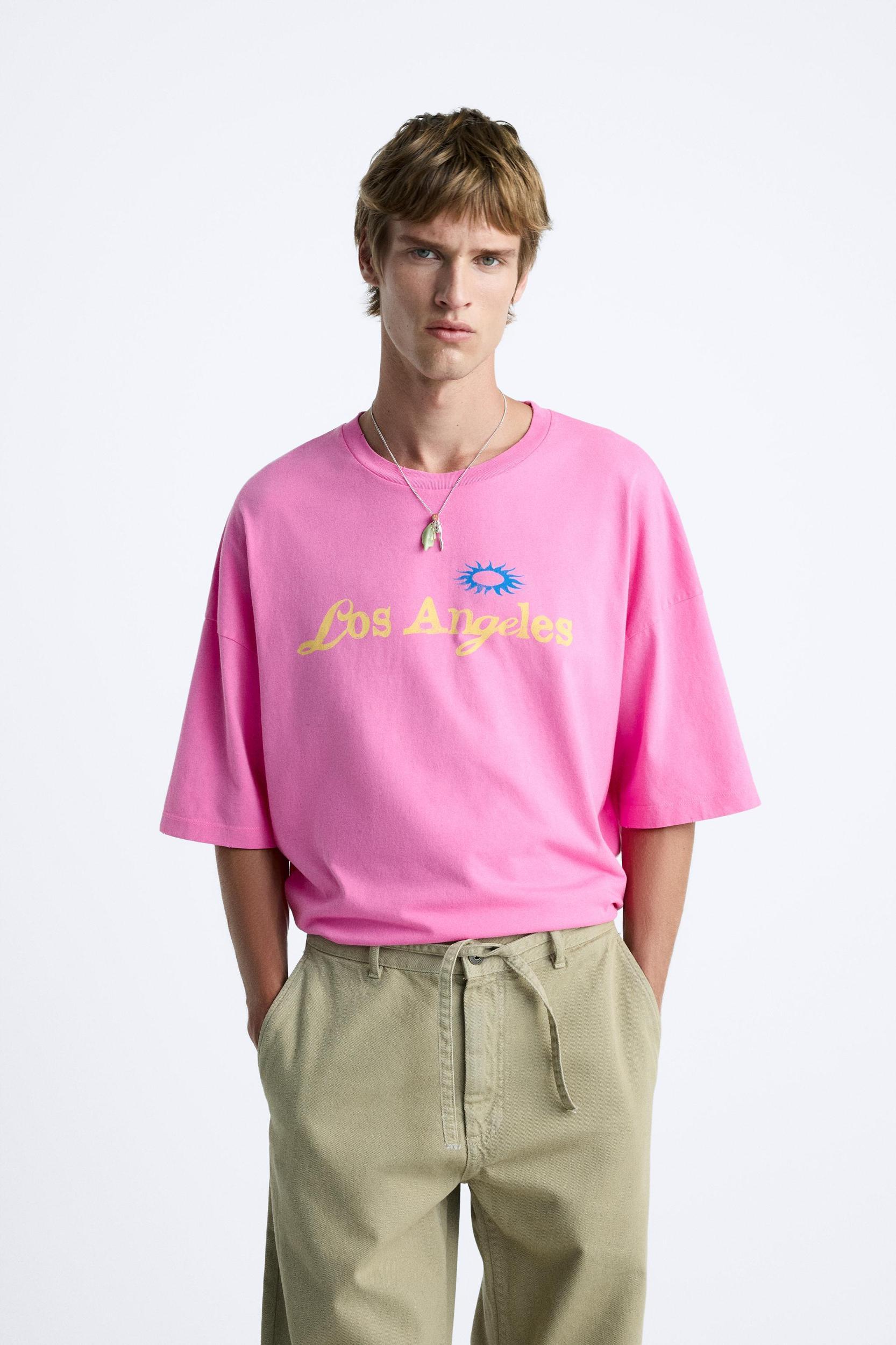 WASHED PRINTED T-SHIRT Product Image