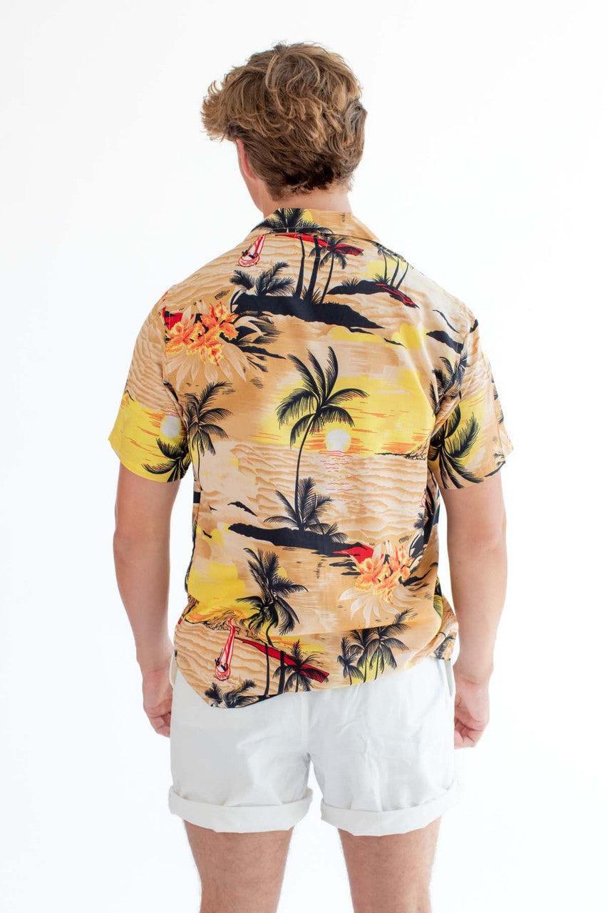 Ocean Sunset Hawaiian Shirt Product Image