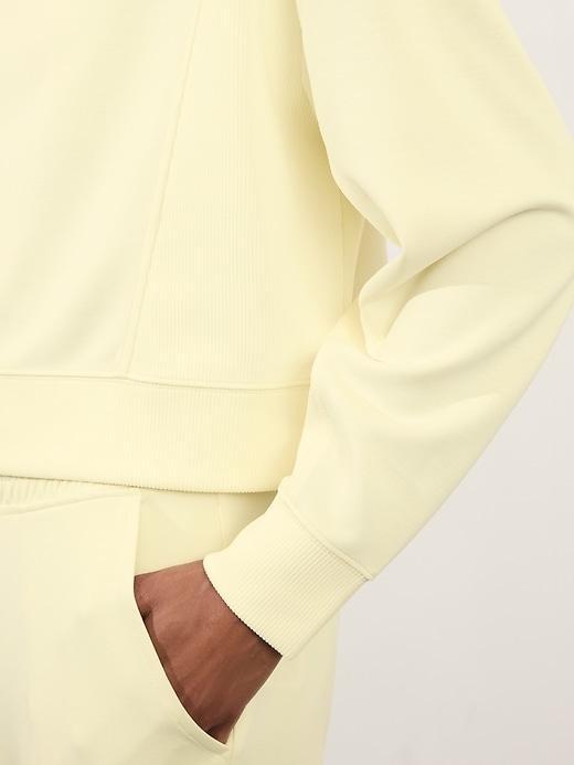 Seasoft Rib Crewneck Sweatshirt Product Image
