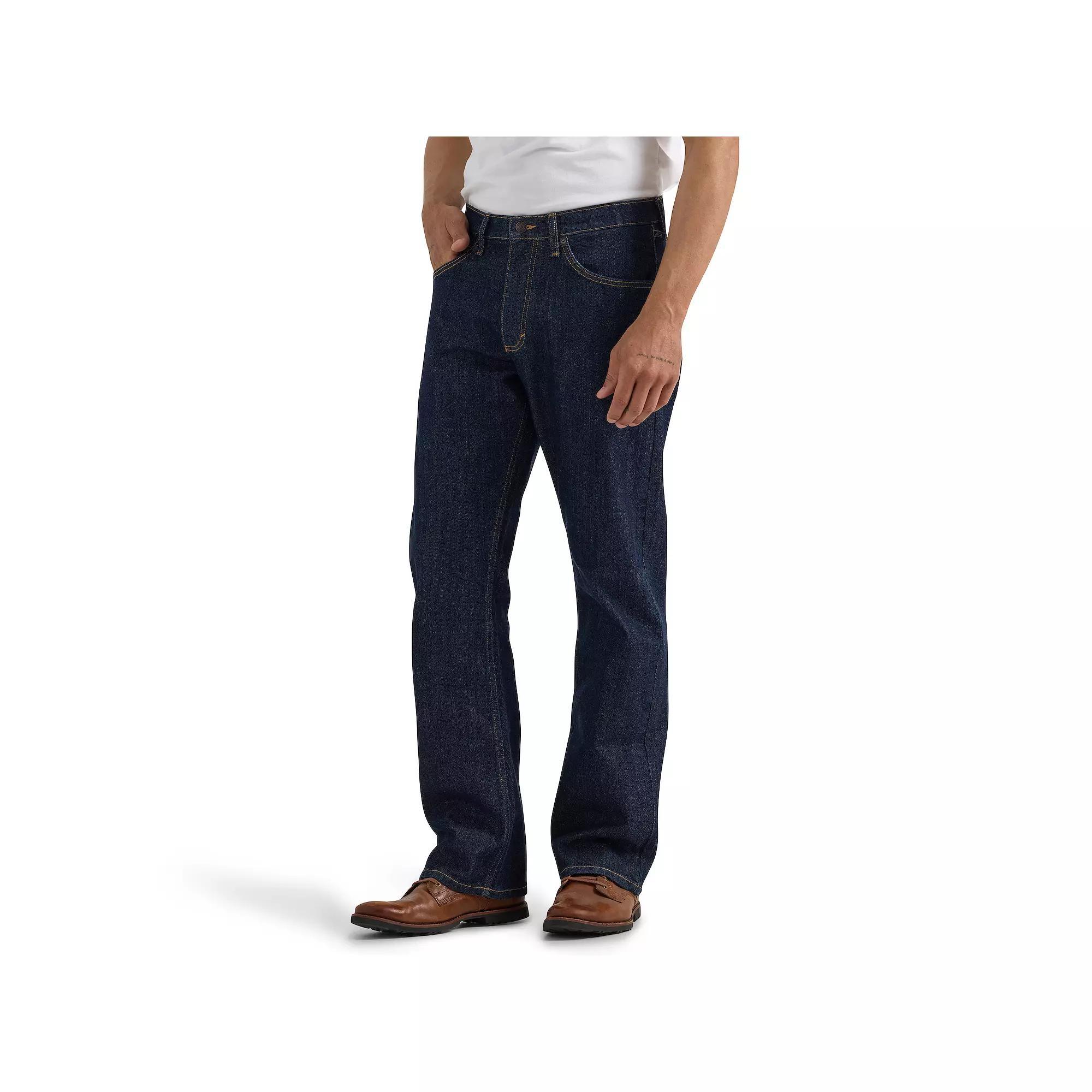 Men's Wrangler Relaxed-Fit Bootcut Jeans, Size: 34 X 32, Rinse Product Image