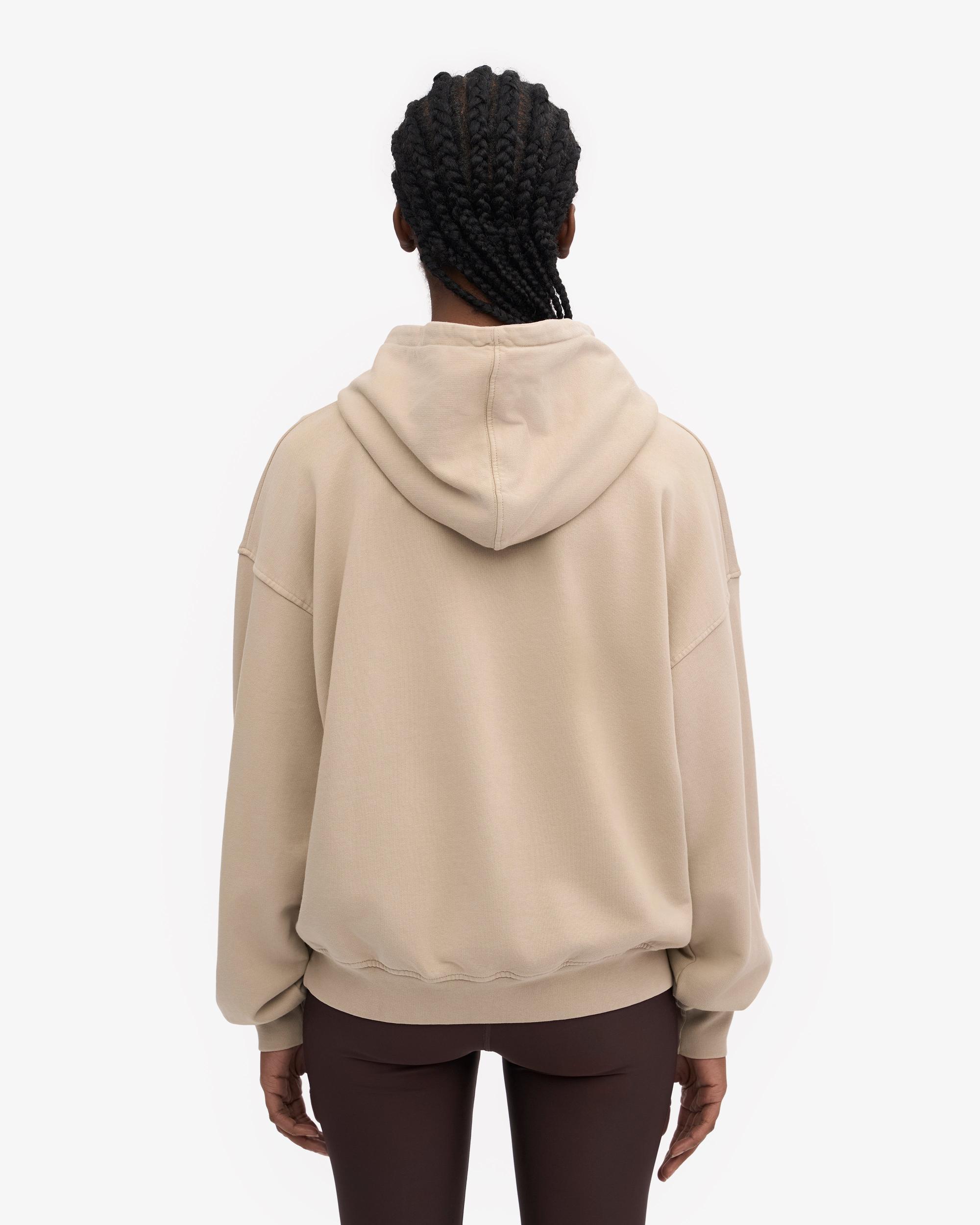 Organic Oversized Hood - Oyster Grey Product Image