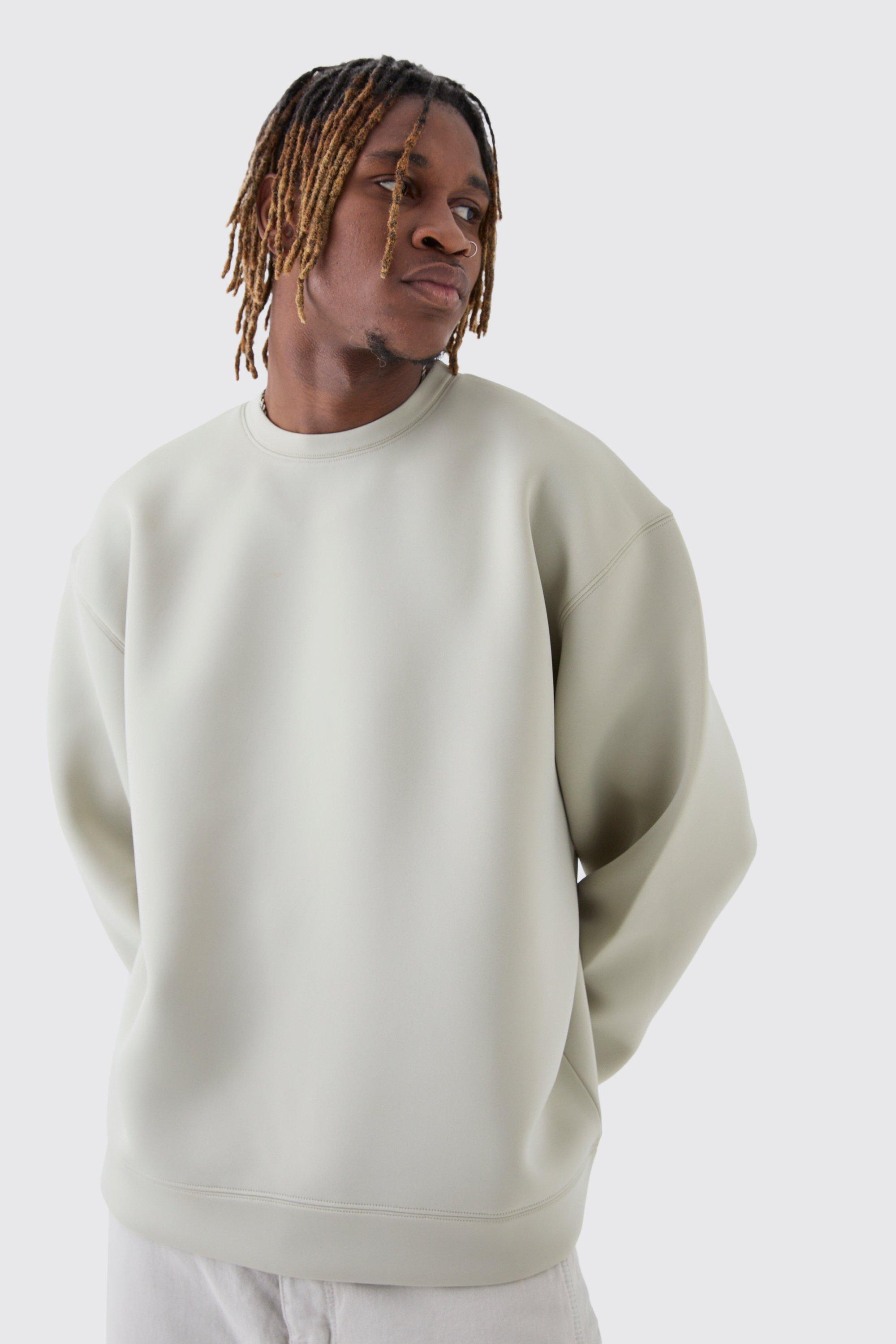 Mens Tall Scuba Oversized Sweat - Green Product Image