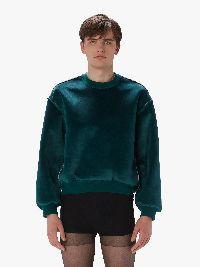 BONDED SWEATSHIRT in green | JW Anderson US  Product Image