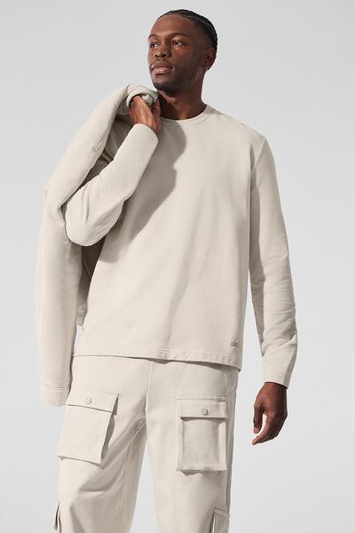 Double Take Long Sleeve Crew - Bone Product Image