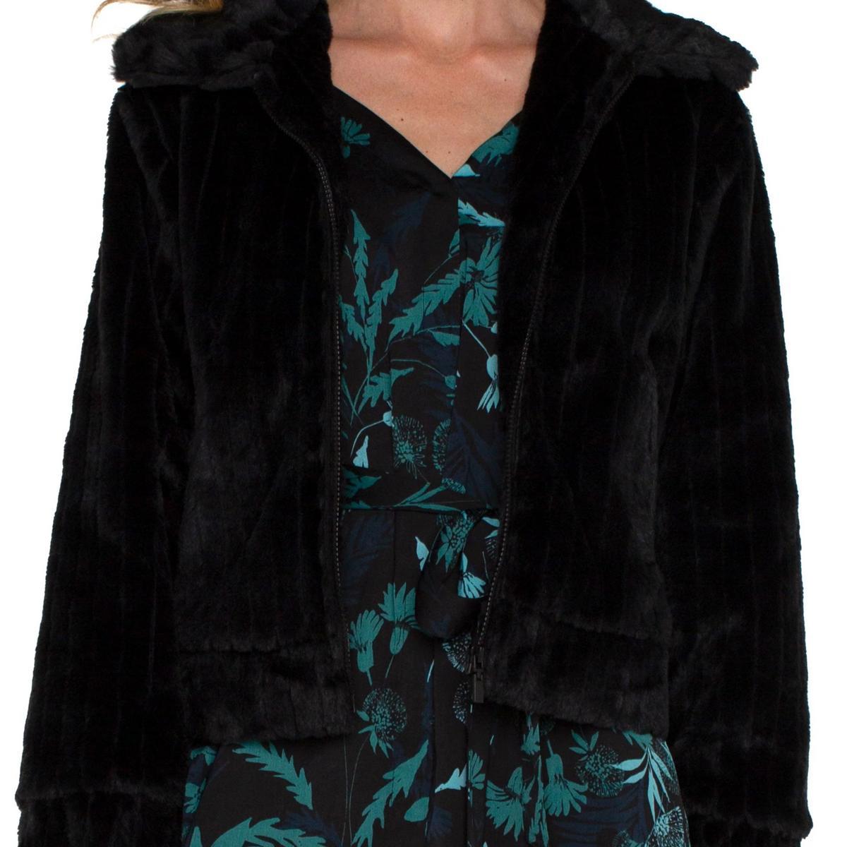 Fur Trucker Jacket Product Image