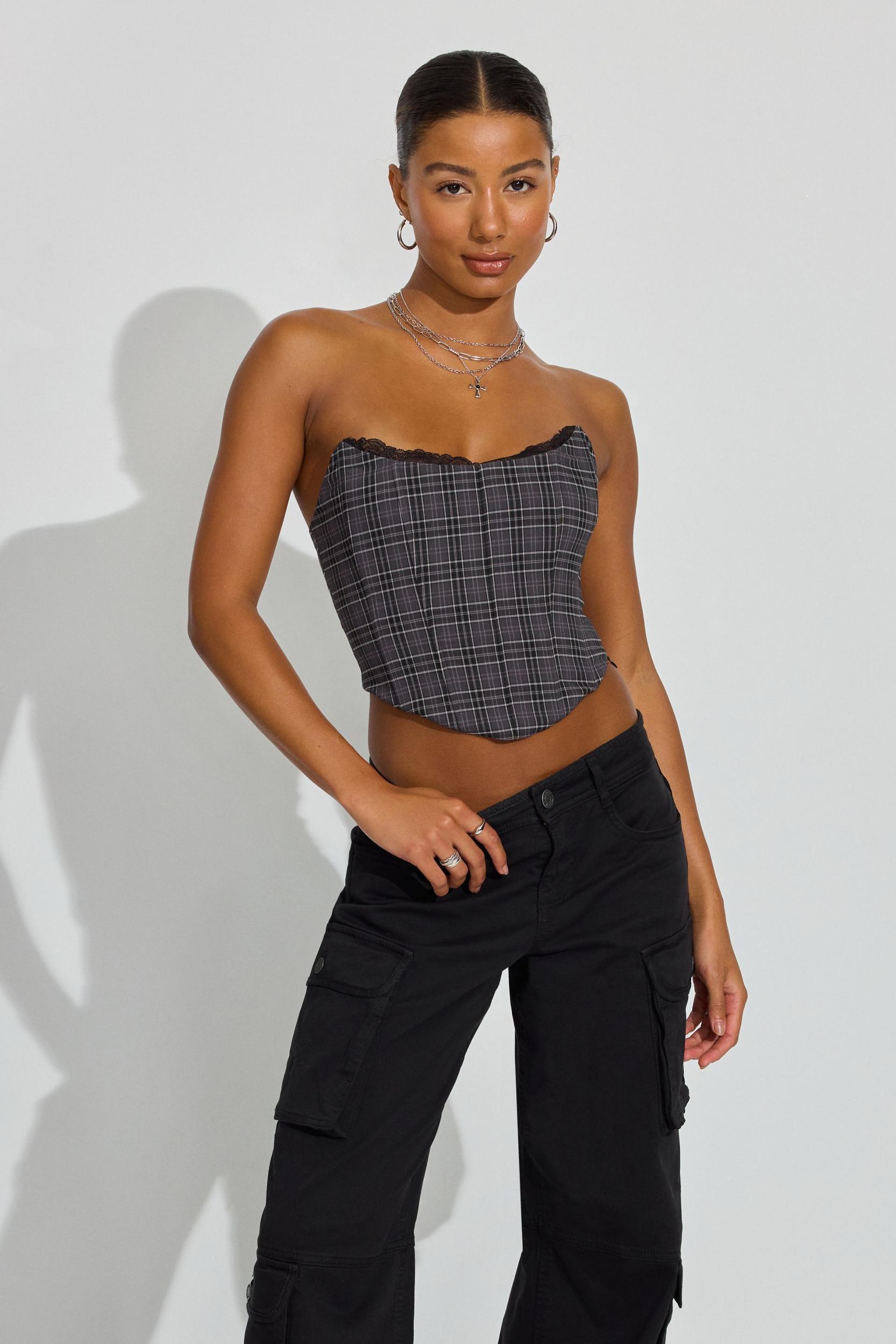 Plunge Tie Back Bodysuit Product Image