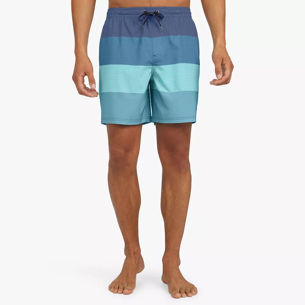Men's Quiksilver 6.5" Horizon Swim Trunks, Size: Large, Blue Product Image