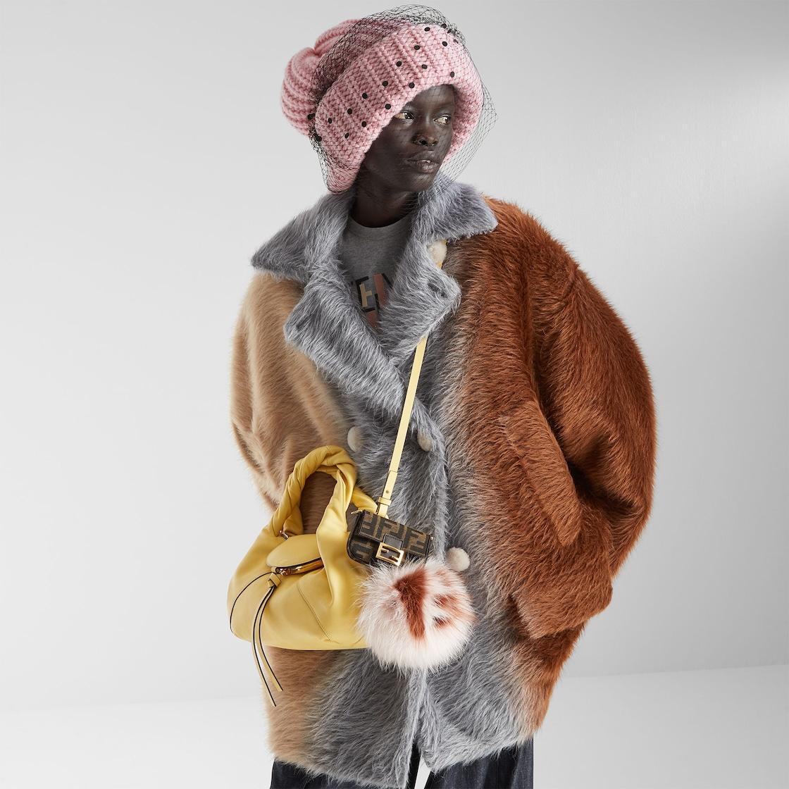Fendi Spy SmallYellow leather bag Product Image