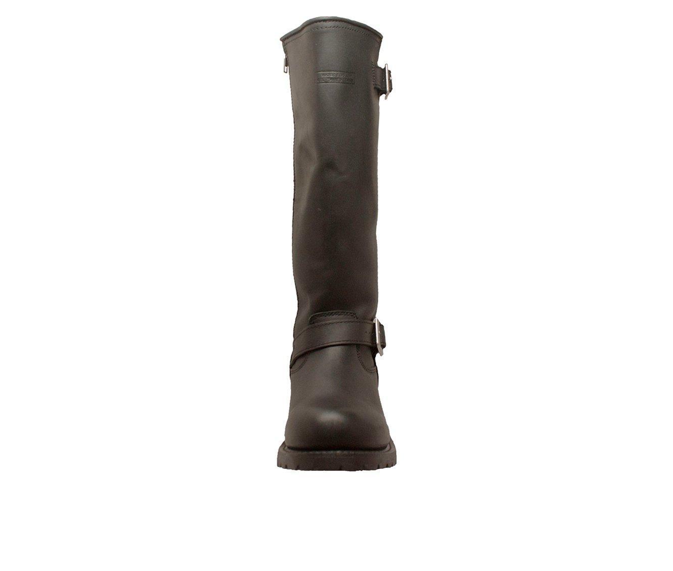 Men's RideTecs 16" Engineer Zipper Biker Boots Product Image