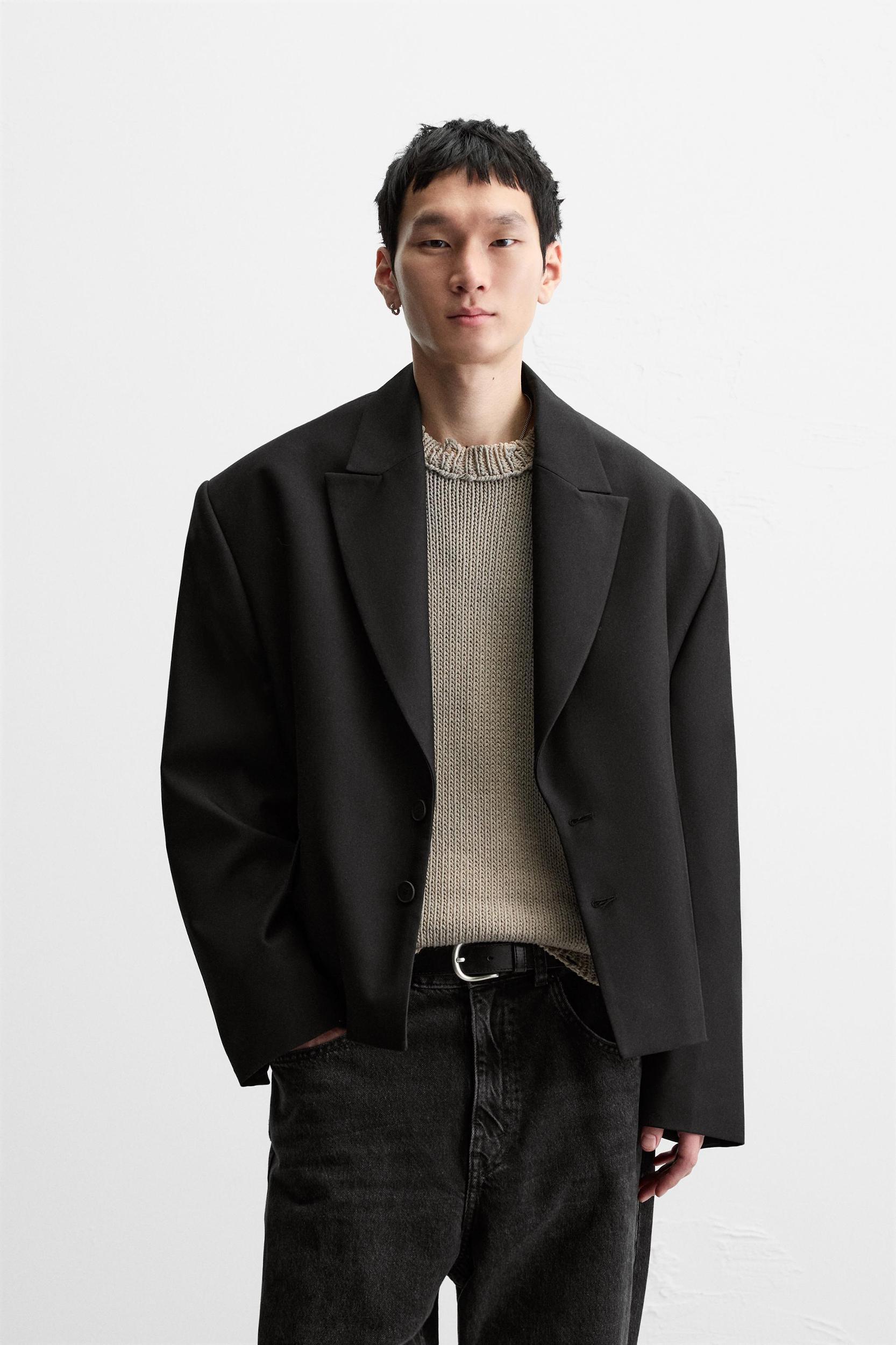 BOXY FIT BLAZER Product Image