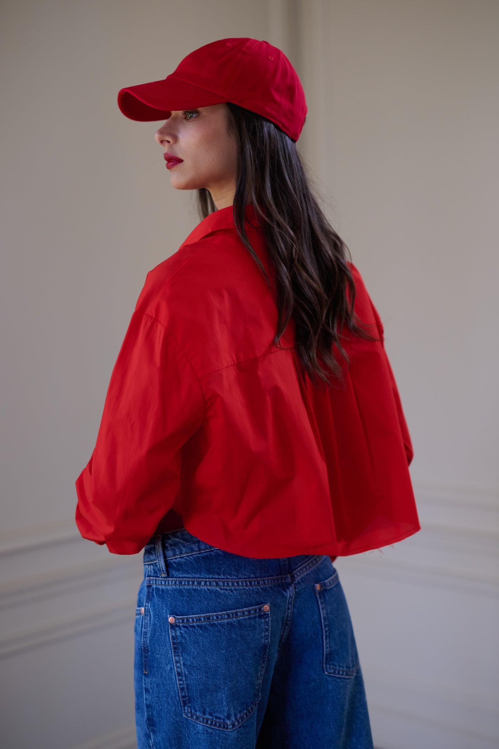 The New Era Cropped Blouse Product Image