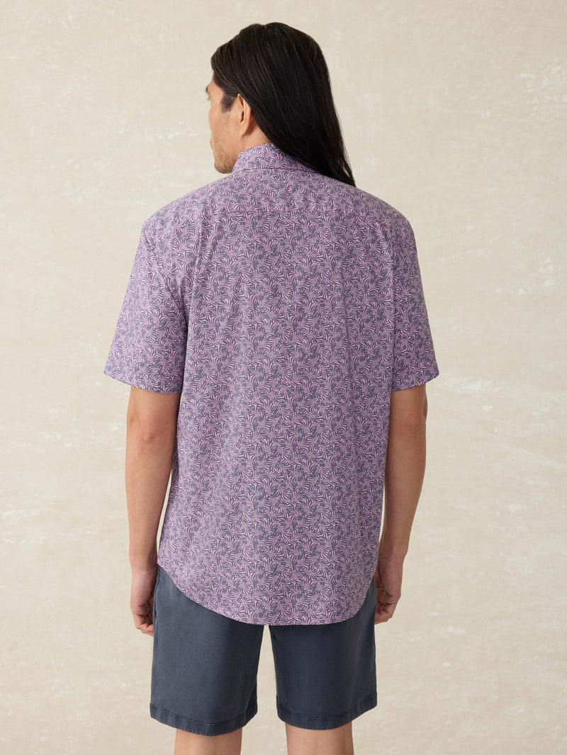 Short-Sleeve Movement™ Monterey Shirt - Lavender Sky Canopy Product Image