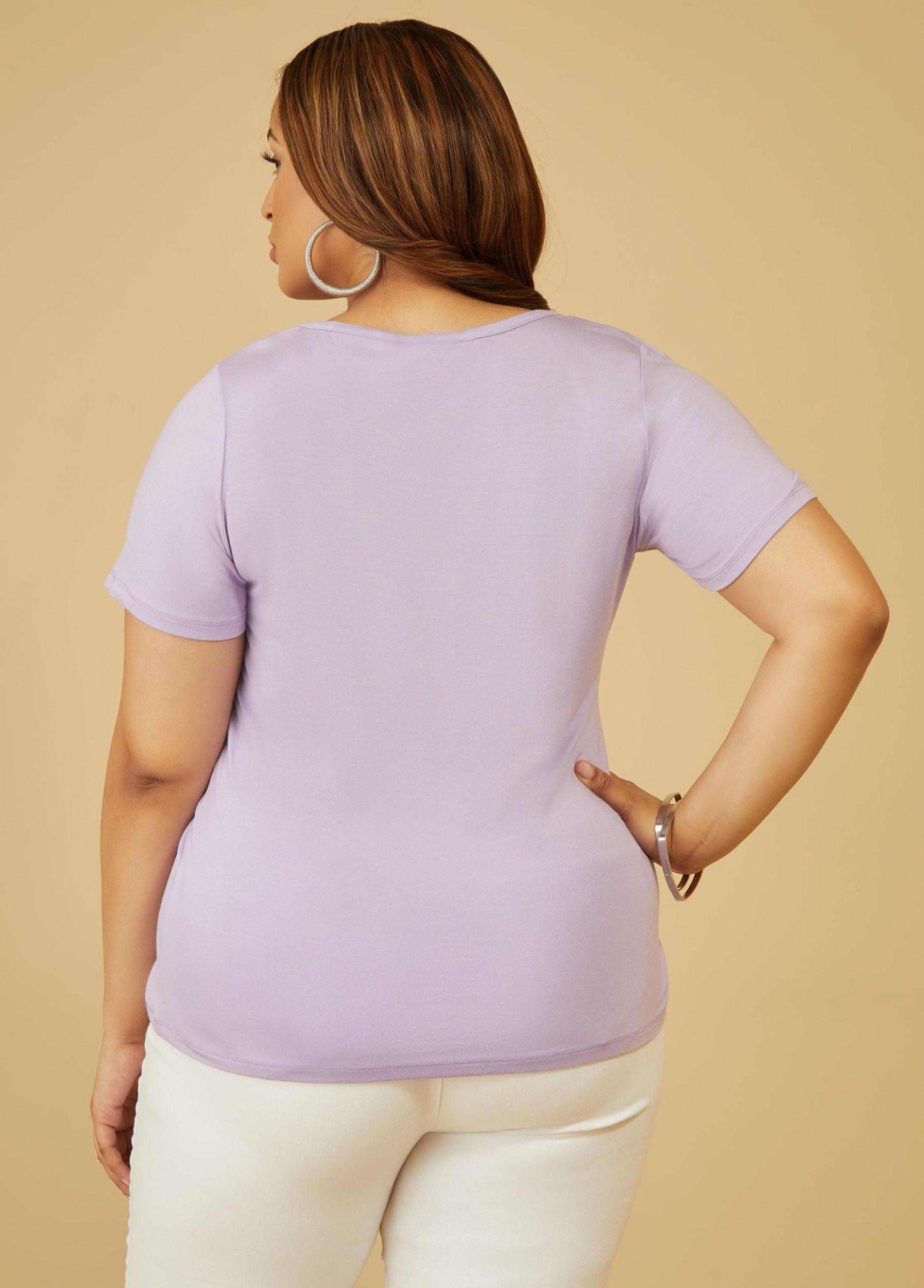 Basic Stretch Jersey Tee Product Image