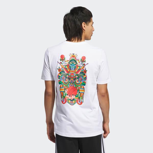 India Cricket Traditional Graphic Tee Product Image