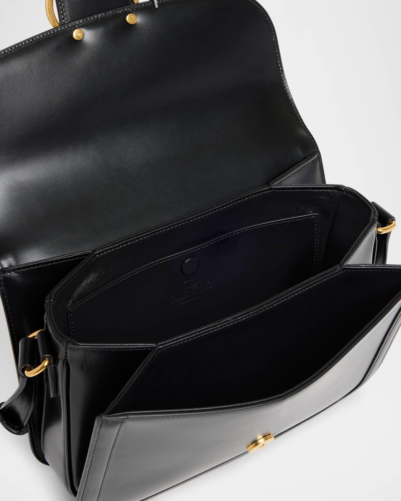 9 to 5 Flap Leather Saddle Crossbody Bag Product Image