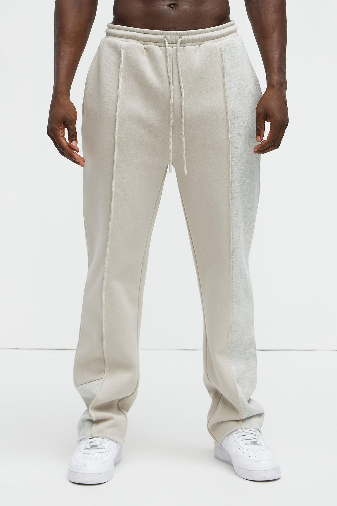 Block The Fear Sweatpants - Grey Product Image