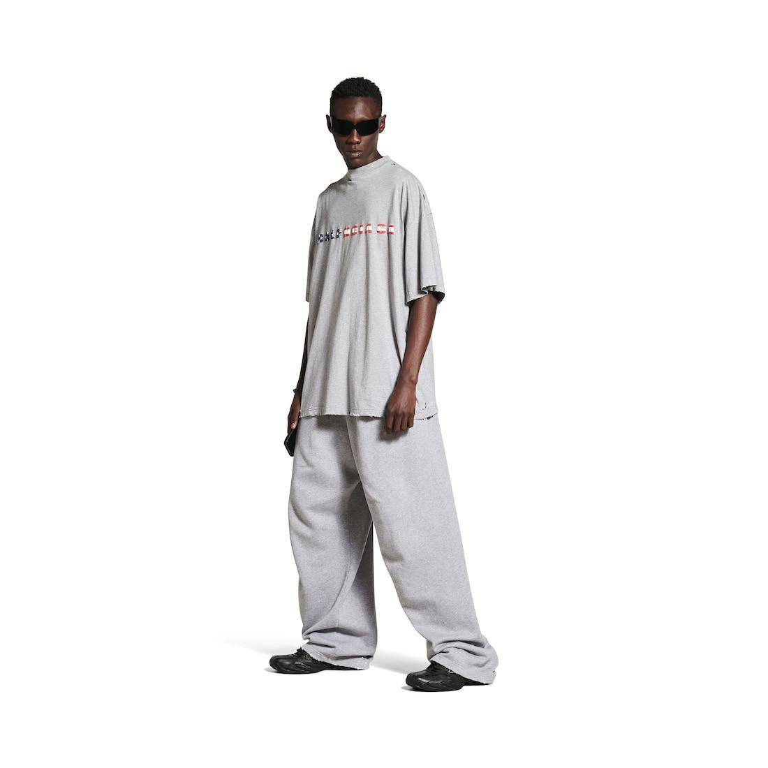 International T-shirt Oversized in Heather Grey Product Image