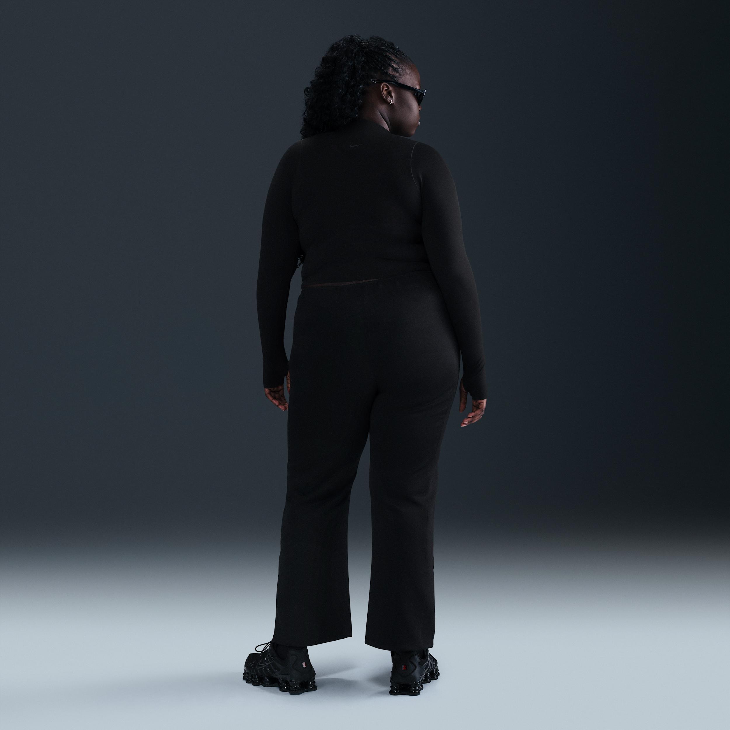Women's Nike Sportswear Windrunner Mid-Rise Slim Knit Pants (Plus Size) Product Image