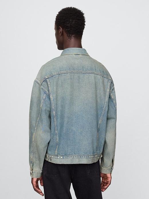 Oversized Icon Denim Jacket Product Image