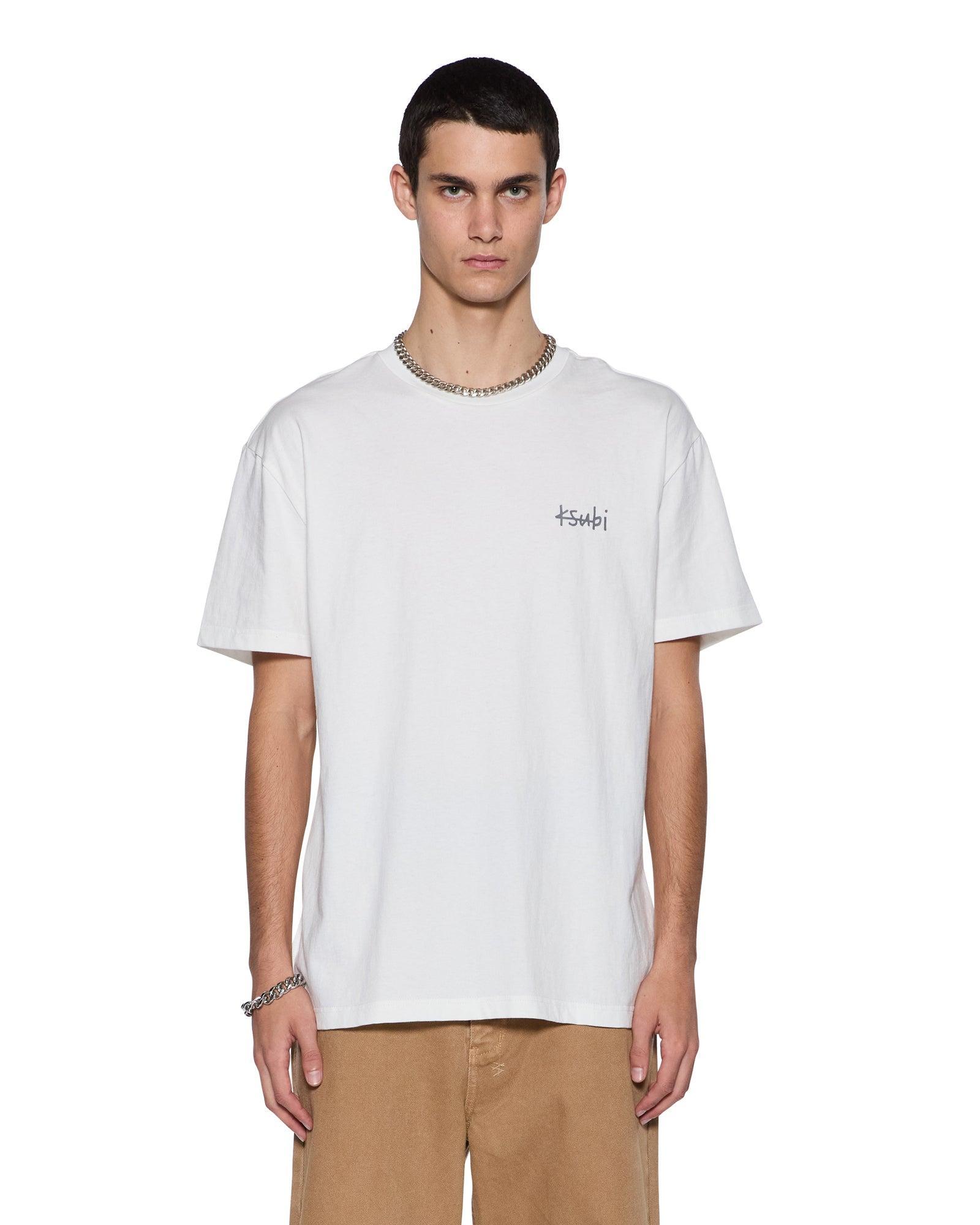 ALL DAY BIGGIE SS TEE VINTAGE WHITE Male Product Image