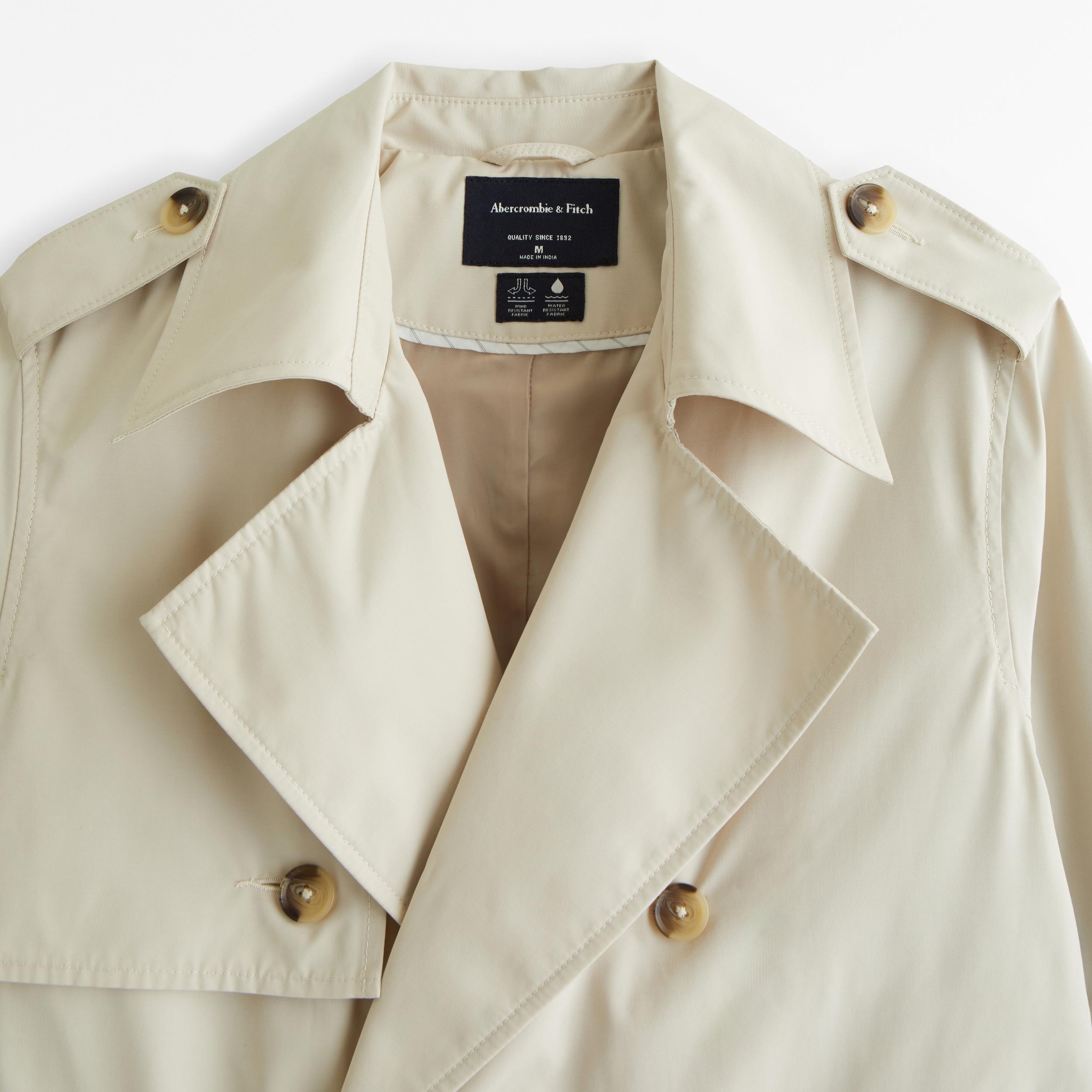 Relaxed Trench Coat Product Image