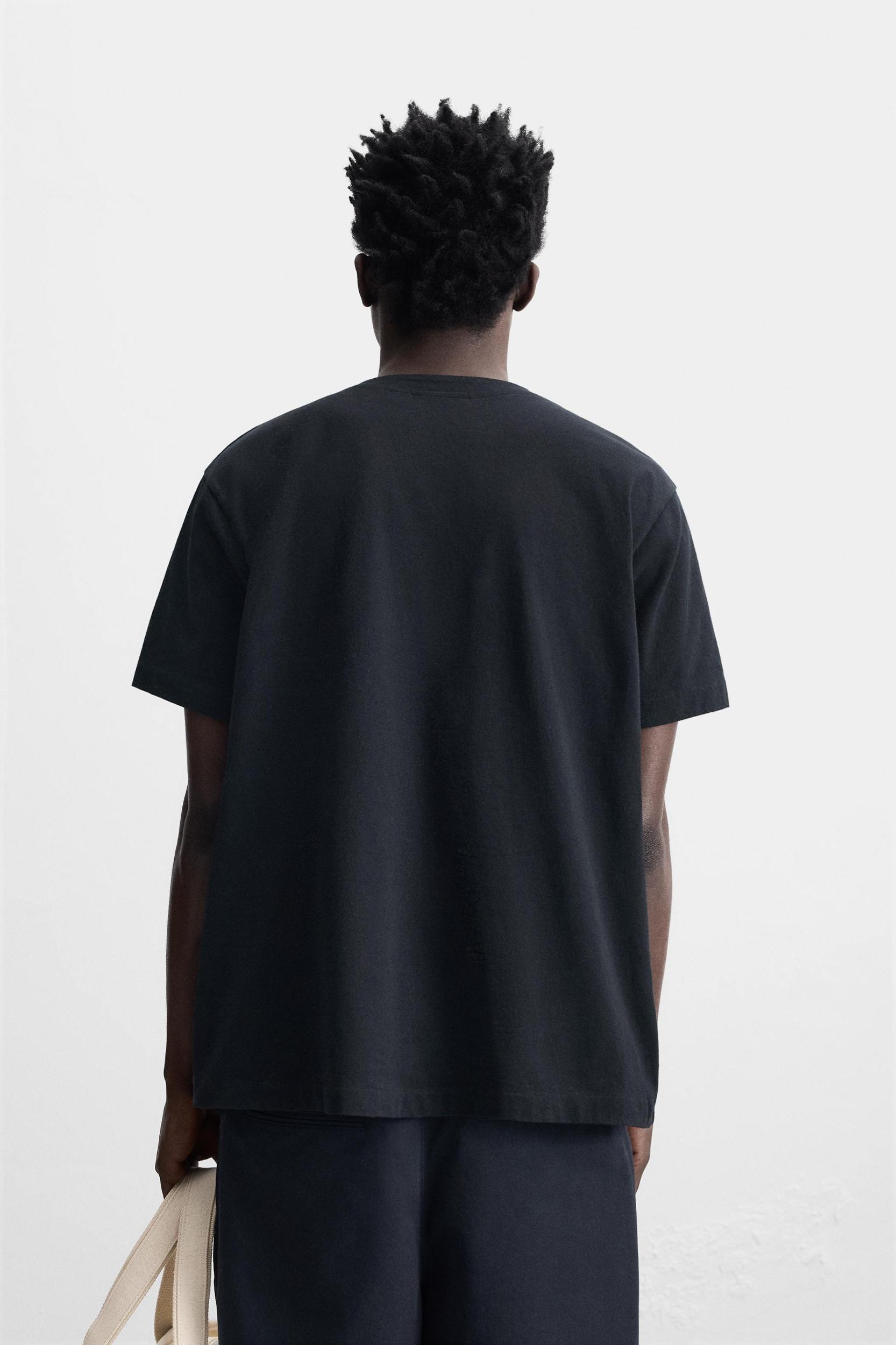 BUTTON NECK T-SHIRT Product Image