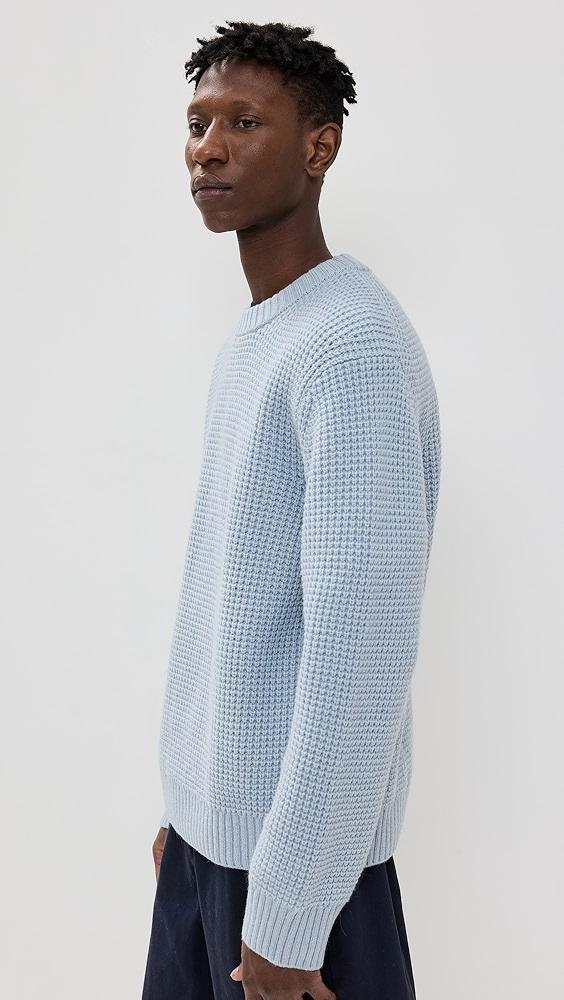 Wax London Wilde Waffle Crew Sweater | Shopbop Product Image