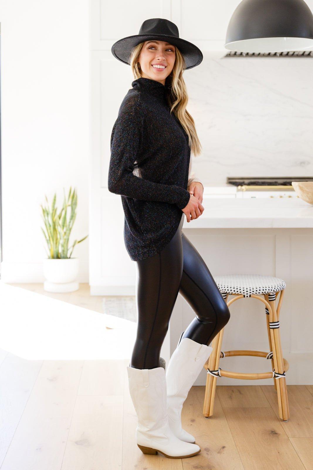 Can't Touch This Sparkle Color Blocked Sweater (Online Exclusive) Product Image
